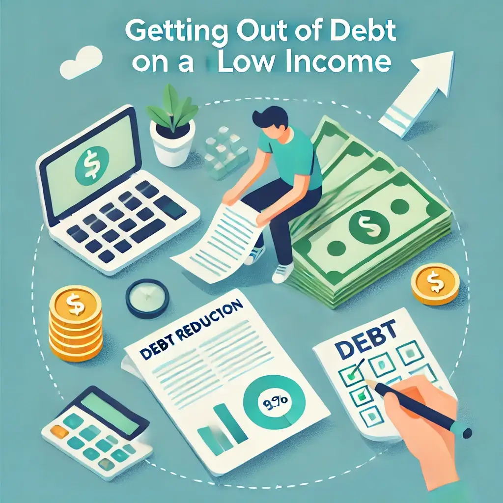 Get-Out-of-Debt-on-a-Low-Income