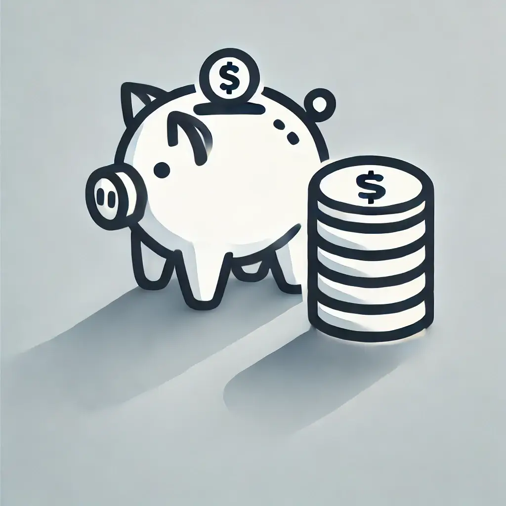 Saving strategies icon