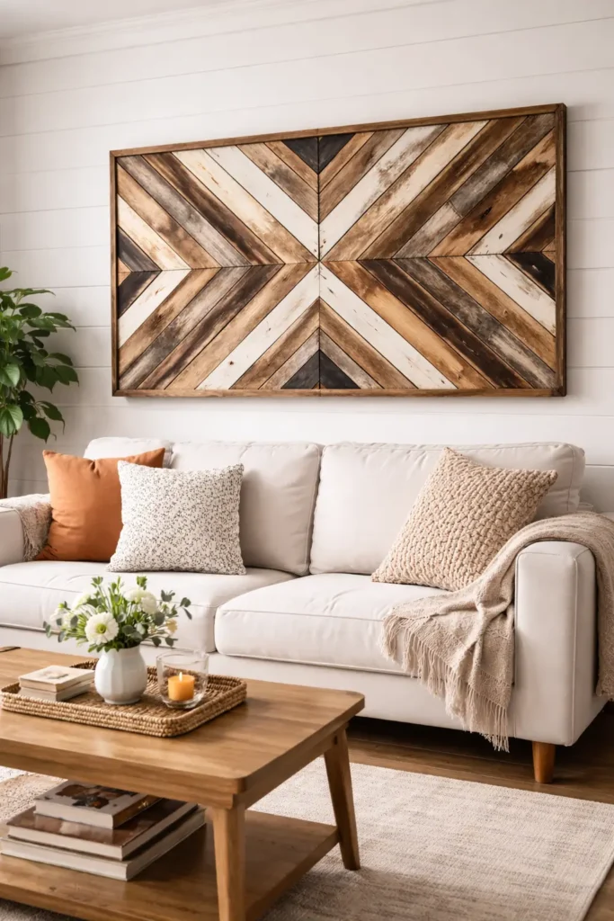 Pallet-Wood-Wall-Art-21-budget-friendly-DIY-home-decor-projects