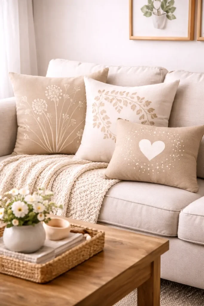Stenciled-Pillows-budget-friendly-DIY-home-decor-projects