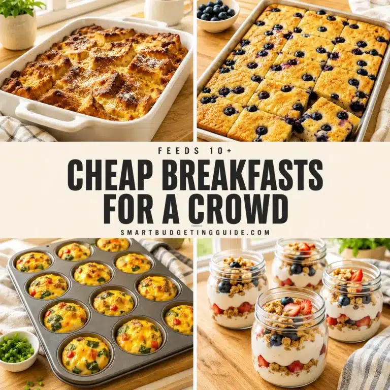 13 Cheap & Easy Breakfast Ideas For A Crowd