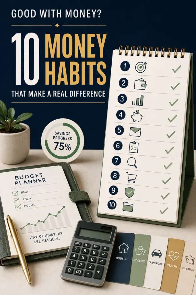 10 Money Habits of People Who Are Good With Money